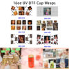 Wholesale 16oz Dancing Girl Cartoon Series Cup UV DTF Wraps