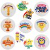 Wholesale Cartoon Star Reward Embroidered Patch Boutique Decorative Sew On Sticker