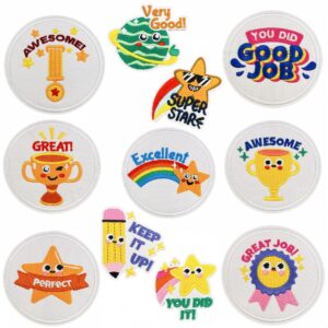 oly-94797abe7244f366f88aa3e76e942a2d Wholesale Cartoon Star Reward Embroidered Patch Boutique Decorative Sew On Sticker