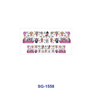 SG-1558 / 8pcs / 16*7cm