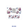Wholesale 8pcs Teaching Warm Drink Maternal Phrase Hand Drawn Character Floral Decor Mini Cup Keychain Sticker OLY Exclusive