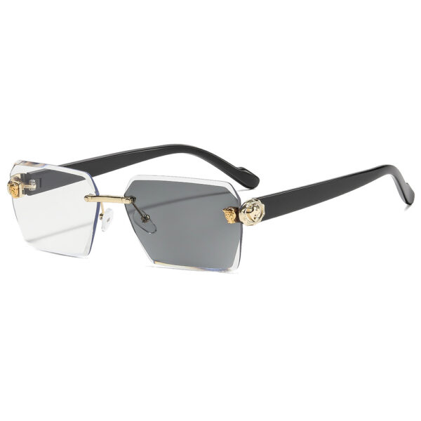 oly-94c63869b19a7ab4768d7112e701d4f9 Wholesale Rimless Color Changing Sunglasses for Travel Vacation Sun Protection Trendy Fashion Accessory