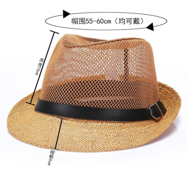 oly-94c73763dcdc6d572a3600b92b82abab Wholesale Mesh Flat Top Straw Hat, Breathable Sunscreen Hat for Spring, Fashion Accessory for Resale