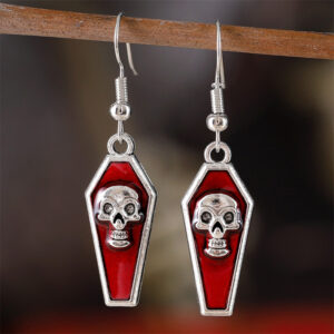 Pair of red skulls