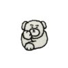 Wholesale Trendy Animal Embroidery Patch Polyester Thread Decorative Accent for Clothing Bag