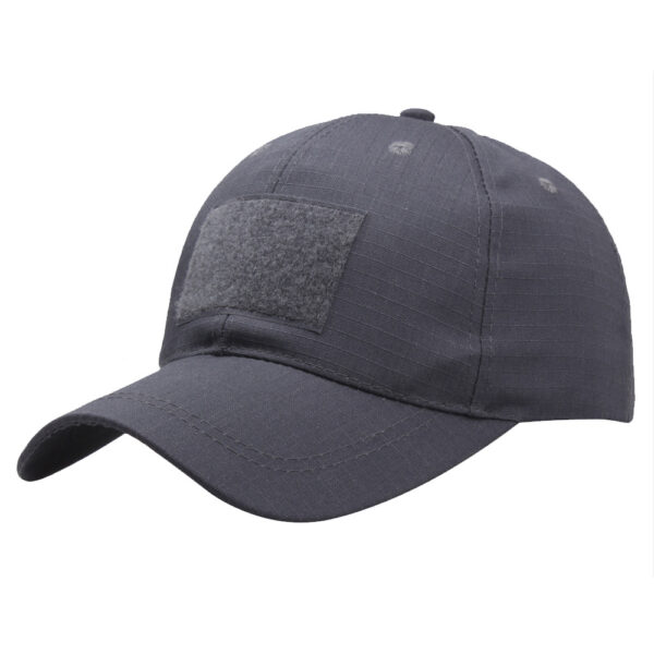oly-94f9ad03854fb9b3b8cc6ada249ce899 Wholesale Solid Black Baseball Cap with Mesh Panels Outdoor Sunshade Hat Resale