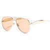 oly-951aacbe589d0bb6da3d7bb86cc362bc Wholesale Chic Large Metal Frame Sunglasses Fashion Sun Protection UV400 Gold Grey Unisex Driving Glasses Gift Boutique Resale