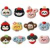 Wholesale Cute Cartoon Animal Polyester Thread Embroidered Patch for Clothing Decorative Accent