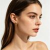 oly-952f46326be1d713174d19552f995e3e Wholesale Gothic Punk Skull Earrings with Chain Tassel Fashion Jewelry Accessory for Halloween Gift