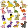 oly-9531e67325d93b6ce37ffeca51725df0 Wholesale Cute Cartoon Dinosaur Embroidered Patch Iron-On Decorative Fashion Accessory for Clothing