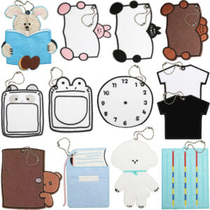Wholesale Cute Bear Shape Felt Patch DIY Decorative Accent for Clothing Luggage Tag Boutique Resale