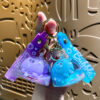 oly-958712e830b10539d5614ffddcdf918c Wholesale Acrylic Red M Bean Keychain Trendy Birthday Gift for Boutique Resale OLY Exclusive