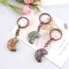 oly-9588ad19dc77166e2032153f4719bd57 Wholesale Natural Stone Moon Bag Charm Trendy Car Key Accessory for Daily Use