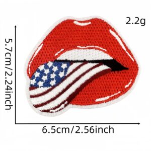 Colorful flag cloth stickers 4#