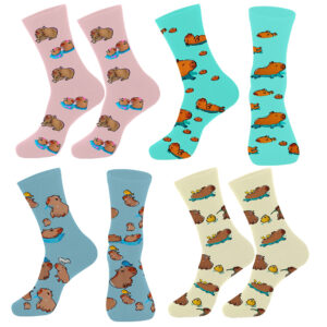 oly-9598720f2433550b8c873a549cdb6b66 Wholesale Capybara Jacquard Socks Fashion Casual Unisex