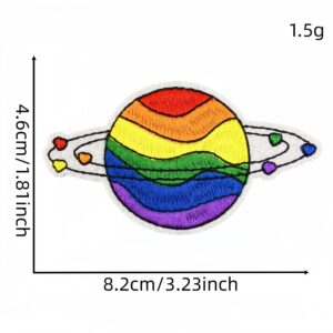 Rainbow Cloth Patch #8