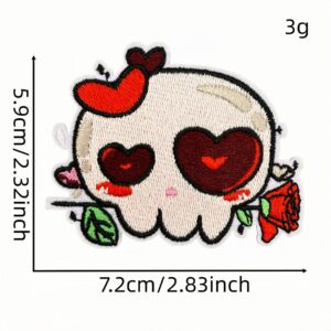 Skull cloth sticker 2 #