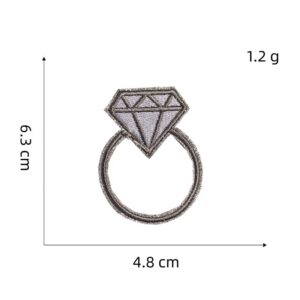 Ring cloth sticker 12#