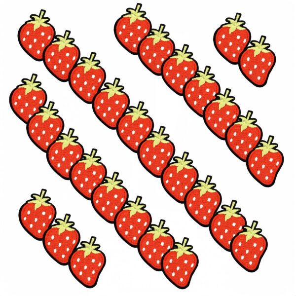 oly-95ff88973f5d6228c0bd1784e5514bde Wholesale Cute Cartoon Strawberry Embroidered Patch Decorative Accent for Clothing Resale
