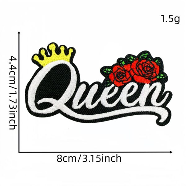 oly-96041465ceb150772a3f00bda13f7a52 Wholesale Embroidered Black Girl Empowerment Patch Set Decorative Iron-On Applique for Clothes Bags Boutique Gift