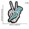 oly-960e693d8bbce0947917550e8858db61 Wholesale Punk Skull Hand Embroidery Patches Set of 9 Pieces DIY Clothing Accessory