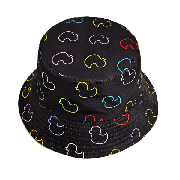 oly-9627864b911dc35563481403439b46f4 Wholesale Boutique Fisherman Hat with Little Duck Pattern Sun Protection Casual Hat