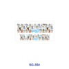 Wholesale 8pcs Cute Cartoon Donut 3oz Tumbler Stickers Wrap OLY Exclusive