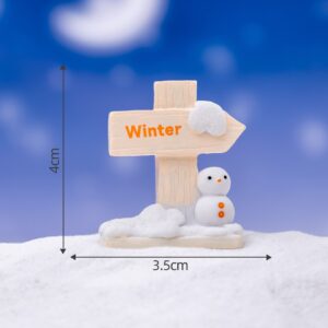 Snowman No. 4 / 5 types of road signs