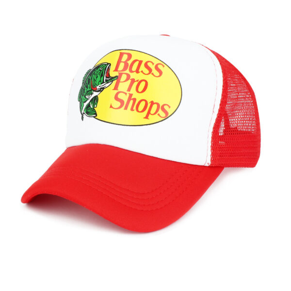 Wholesale Fishing Baseball Cap with Mesh Sun Visor Trendy Summer Hat for Men Women