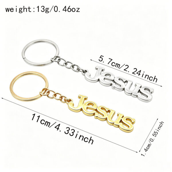 Wholesale Chic Gold Metal Letter Pendant Keychain Fashion Accessory for Car Keys or Bag Charm