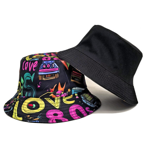 Wholesale Retro Printed Bucket Hat for Women Trendy Sun Protection Hat for Everyday Use