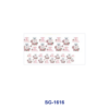 oly-9696c3ef8440ee42e6815bd549d62460 Wholesale 8pcs Mixed Minimal Floral Luxury Monogram Print 3oz Cup Stickers Wrap OLY Exclusive
