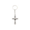Wholesale Stylish 3D Skull Cross Keychain Alloy Car Key Accessory