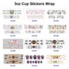 oly-96ac5caca3eac0605d15c1aa190984ea Wholesale 8pcs Goth Halloween Pattern 3oz Cup Stickers Wrap OLY Exclusive