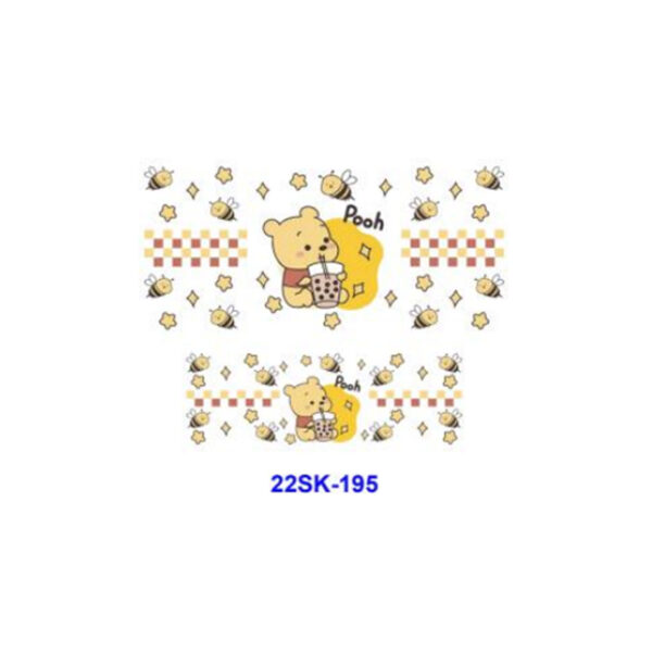 Wholesale 2/4/8pcs Cute Honey Bear Mini Keychain Sticker OLY Exclusive
