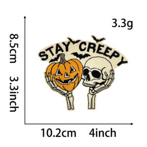 Back hot melt glue*halloween*2