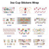 oly-96cde5bef930f19ef3bfa137f41d0280 Wholesale 8pcs Back To School Stationery Print 3oz Cup Stickers Wrap OLY Exclusive