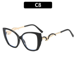 C8-black frame white film