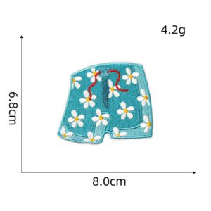 Hawaiian cloth stickers 5