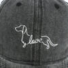 oly-96eaefb82eda35a3389e00543c4ad558 Wholesale Trendy Embroidered Baseball Cap Black Sunscreen Unisex Fashion Accessory