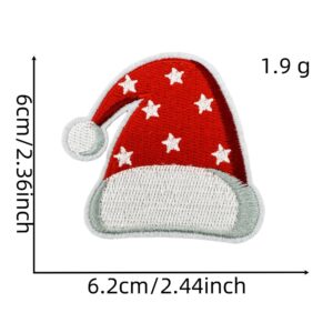 Christmas cloth stickers 8#