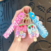 oly-96ef3683b3ac2cd2504ccb7e95f28f54 Wholesale Acrylic Liquid Sand Ice Cream Jelly Bean Keychain Trendy Bag Charm Birthday Gift