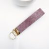 Wholesale Rhinestone Wristlet Keychain Aluminum Alloy Fashion Bag Charm Wedding Gift