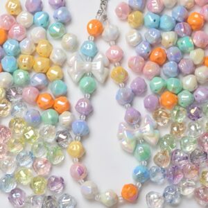 oly-96fd589fa9e3a48cec8212ec3a1a1ce4 Wholesale Electroplated Acrylic Irregular Stone Shape Loose Beads DIY Jewelry Making Fashion Accessory for Boutique Resale