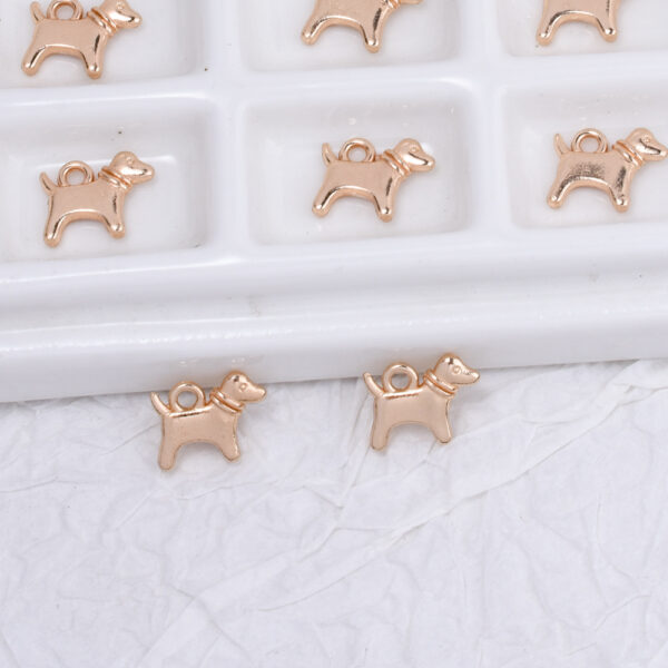 oly-96fe6798b877b26f517bff87fe0688c6 Wholesale Cute Puppy Alloy Pendant DIY Jewelry Making Fashion Accessory for Resale Party Gifts
