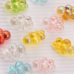 T378-Transparent Big Cloud Mixed Color