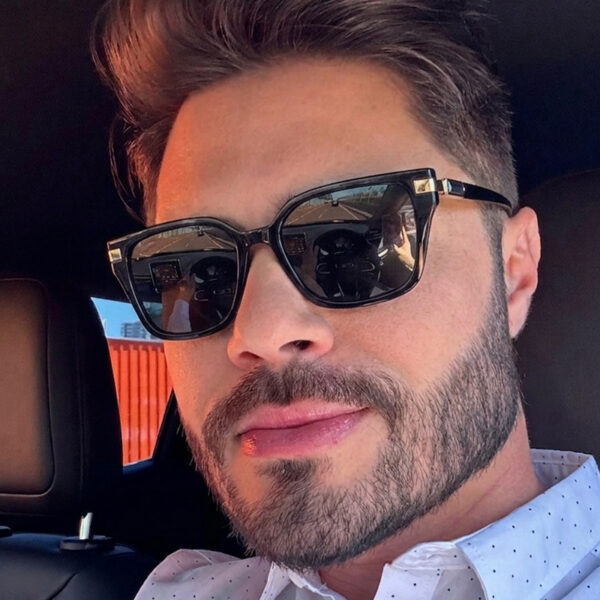 Wholesale Chic Retro Square Sunglasses Fashion Accessory UV400 for Men and Women