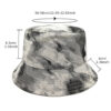 oly-972d57b41f706e943e526074407517ad Wholesale Tie Dye Bucket Hat Sun Protection Unisex Stylish Resale Fashion Accessory