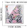 Wholesale Embroidered Letter Patches Polyester Thread Decorative Accent for Clothing Bags