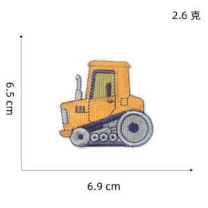 Engineering vehicle cloth sticker 3#